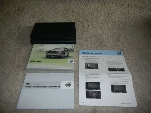 2013 volvo xc90  owners maunal set + free shipping