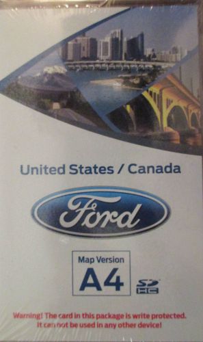 Ford lincoln i-sync u.s/canada system map navigation bt5t-19h449-aa version a4
