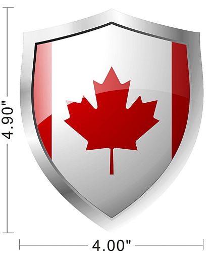 Canada canadian national flag decal car bike truck bumper sign sticker ~a131