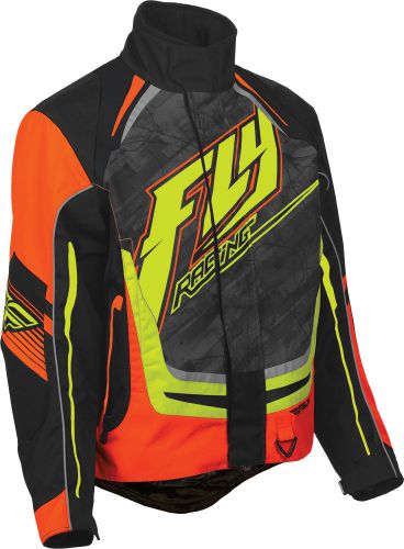 Fly racing 470-3187~2 snx pro jacket sm orange/black