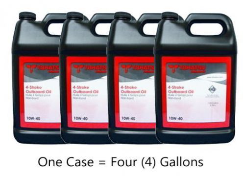 Tohatsu outboards 4-stroke 10w-40 outboard motor oil case of 4 gallons