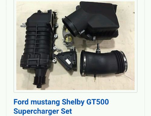 Ford mustang shelby gt500 supercharger set
