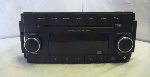 13 14 jeep patriot compass am fm radio cd mp3 aux input p05091195ac c41195