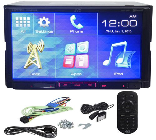 Jvc kw-v51bt 7&#034; dvd/usb/iphone/android/bluetooth car receiver+android hdmi cable