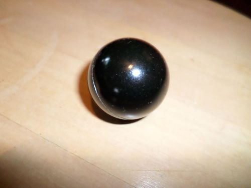 Black  shifter knob 5/16 -24 threads fits vintage  shifters     new