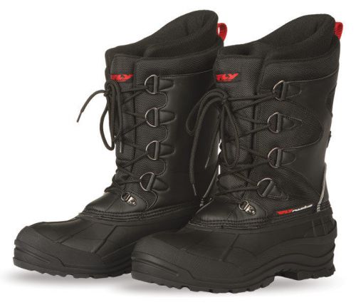 Fly racing mens aurora black snowmobile snow boots