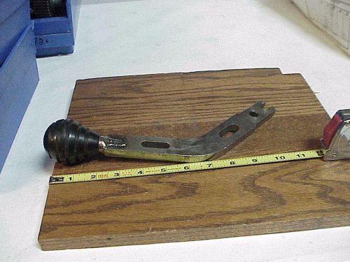 Titanium shifter handle &amp; knob from a long shifter nascar arca k&amp;n c2 jerico