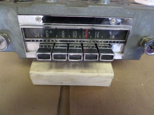 1960, 61, 62, 63, chrysler  radio mopar model 343