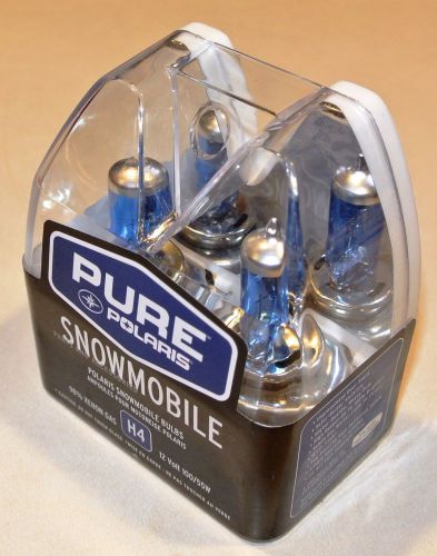 Pure polaris h4 snowmobile bulbs 12v  100/55w nib free shipping