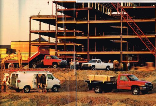 1995 dodge work trucks brochure: pickup,van,chassis cab,1500,2500,3500,pick up