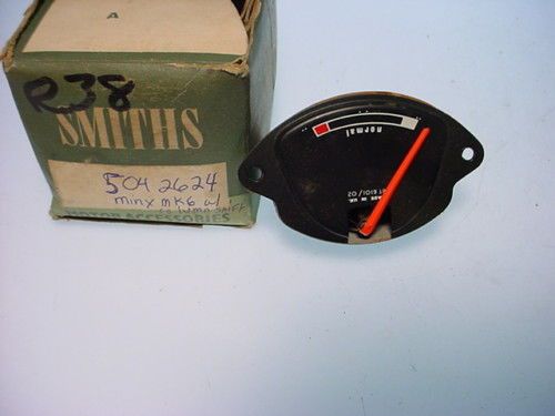 Hillman minx mk6 nos smiths temp gauge bt6101/02 *