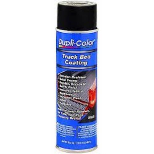 Dupli-color (ctr250-6 pk) black truck bed coating - 16.5 oz. aerosol, (case of 6