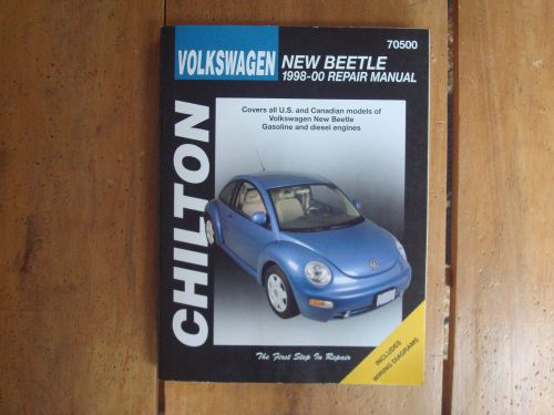 1998 - 2000 volkswagen new beetle repair manual