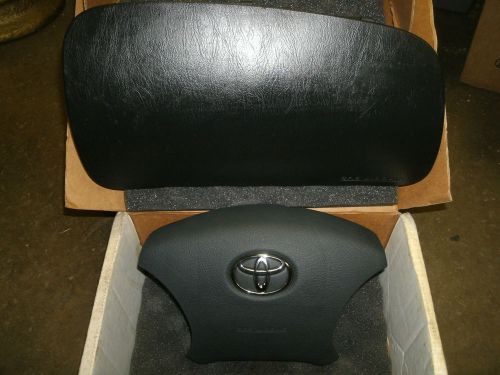 07 06 05 sequoia/tundra main airbags both driver passenger toyota bags charcoal