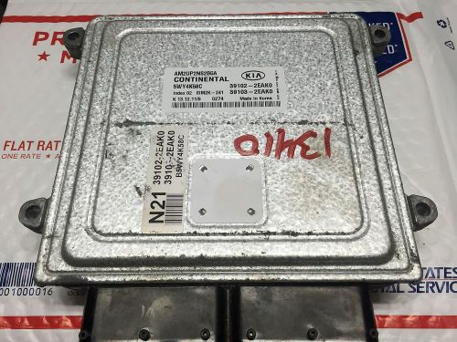 12-13 kia soul 2.0l 39102-2eak0 ecu ecm engine control module unit pcm brain oem