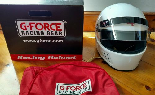 G-force - gf3 series full face helmet, xxl size, white