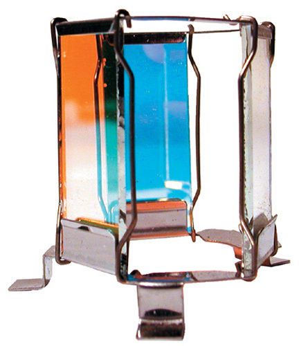 Candle power rainbow strobe cage for h4 bulb