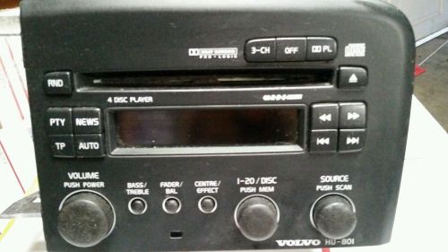 99-04 volvo s80 factory stereo 4 disc player (tested )