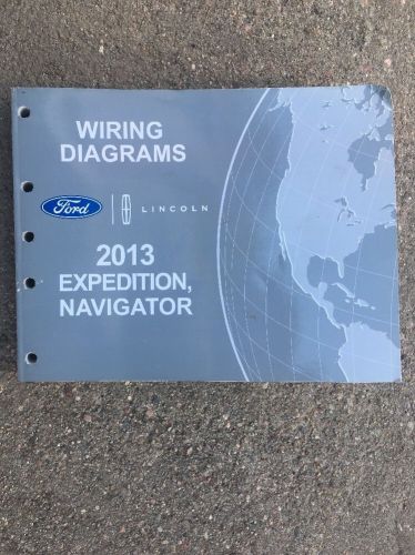 2013 ford expedition, navigator wiring diagram service manual