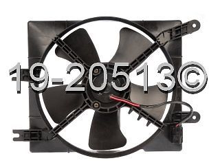 Brand new radiator or condenser cooling fan assembly fits suzuki forenza &amp; reno