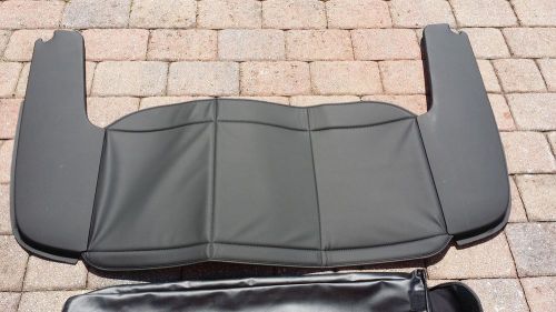 2011-2015 chevrolet camaro convertible top black tonneau boot cover by chevrolet
