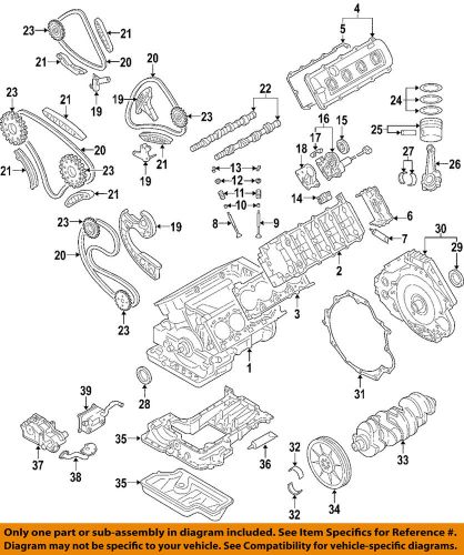 Audi oem 04-07 s4-engine valve cover 079103471ac
