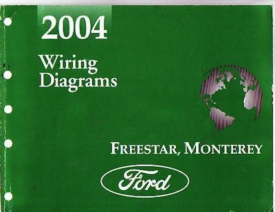 2004 ford freestar mercury monterey service manual electrical wiring diagram
