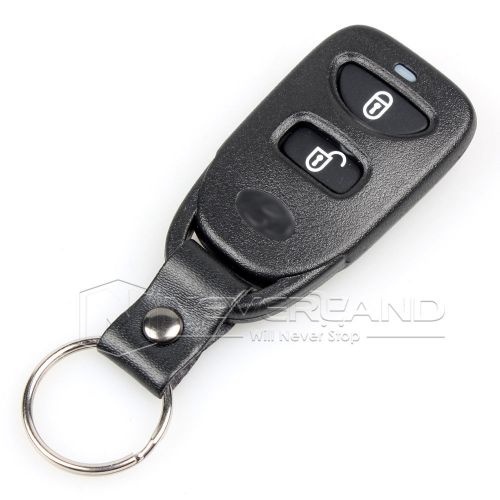 Car remote key shell for 2 button panic hyundai tuscon accent fob case replace