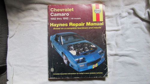 Haynes repair manual 24016