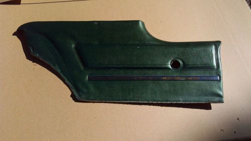 1969 grand prix midnight green rear interior set smooth ashtray