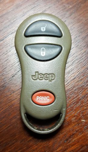 Jeep 56036860ad keyless entry remote transmitter fob, fcc id: gq43vt9t