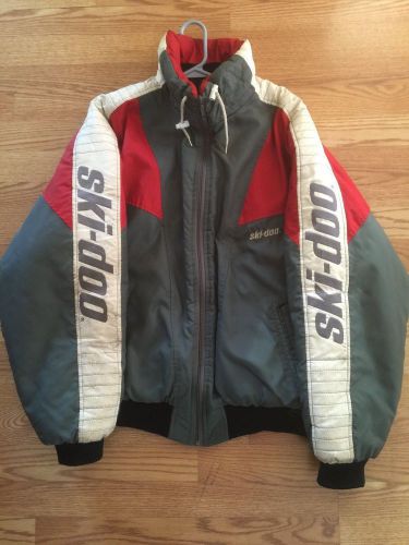 Vintage ski doo bombardier snowmobile jacket. xl ski doo jacket. winter jacket
