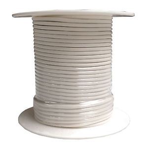 16 gauge white primary wire 100 foot spool : meets sae j1128 gpt specifications