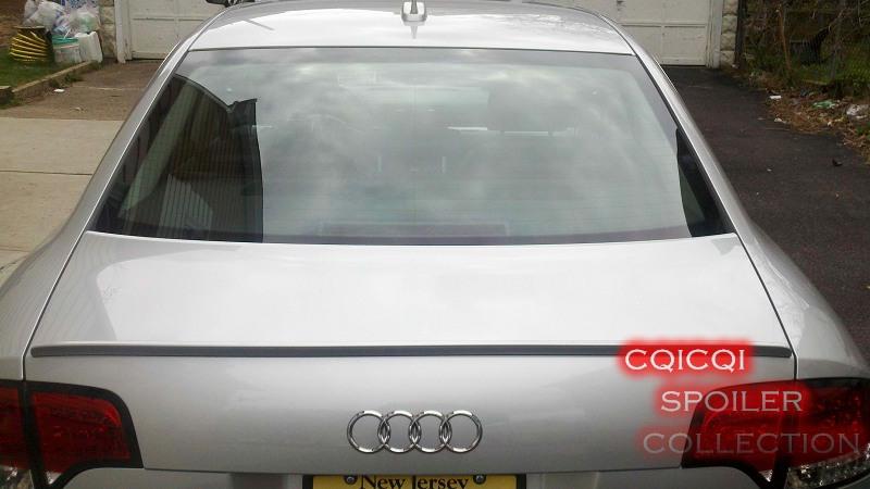 Unpainted trunk lip spoiler for 05~08 a4 s4 b7 ◎