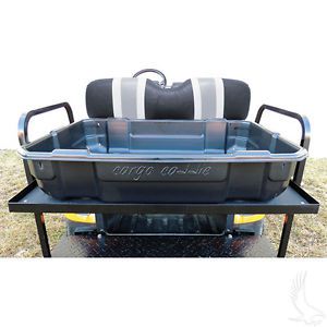 Cargo caddie lightweight utility bed (for flip seats only) - golf cart cargo bed