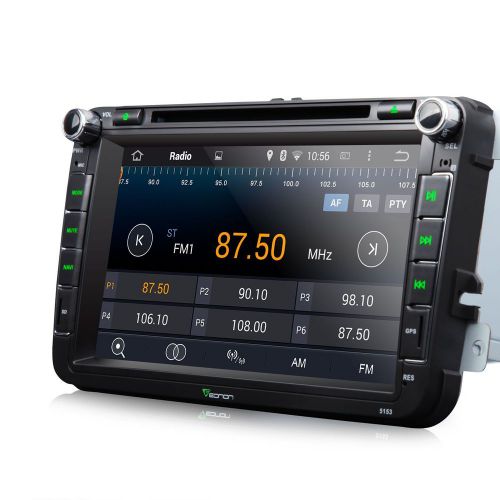 Android 4.4 quad quad core 8&#034;car in-dash dvd stereo player gps for vw volkswagen