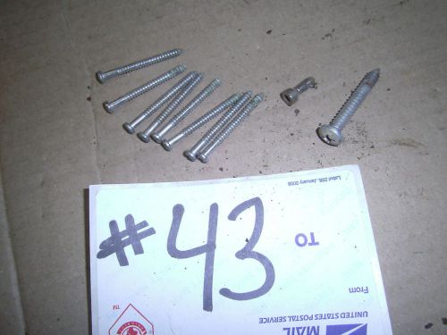 Original mopar phillips chrome stainless screw hardware screws dart cuda valiant