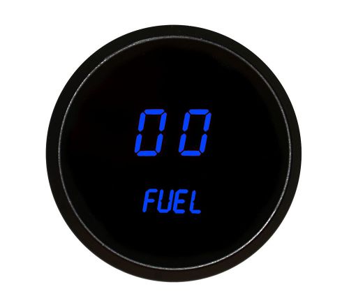 52mm 2 1/16 in digital fuel gauge intellitronix choose led color &amp; bezel dash us