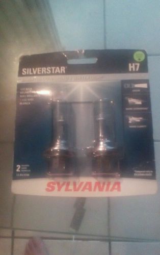 Sylvania silver star ultra h7 55w two bulb low beam upgrade legal dot head light