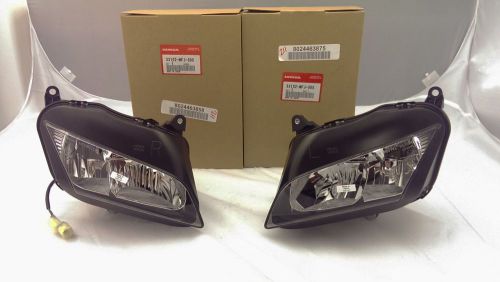 2007 - 2012 cbr600rr cbr 600rr new genuine oem headlight set left right