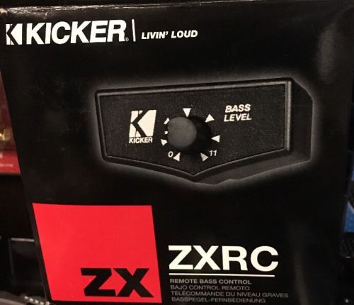 Kicker bass knob
