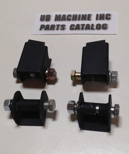 Coil over shock mounts - 2 top &amp; 2 bottom ( ub machine)