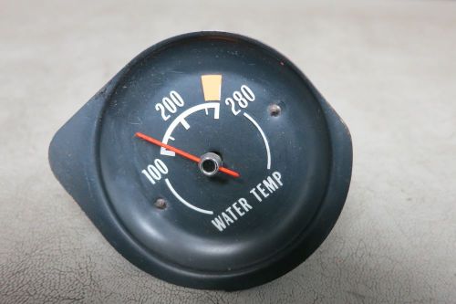 Orig water temperature gauge for 1975 1976 corvette