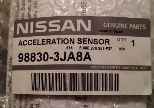 Nissan\infiniti 988363ja8a genuine oem side impact sens