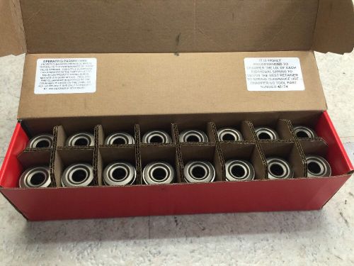 Manley 221442-16 valve spring set, set of 16 with titanium retainers sbc 1.560