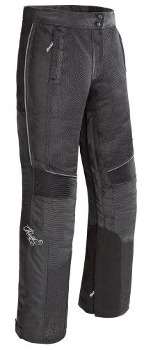 Joe rocket womens black cleo elite textile/mesh motorcycle pants