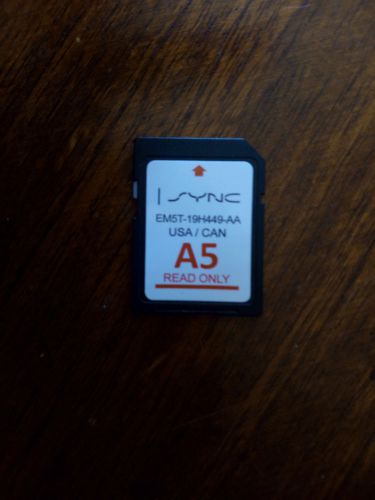 Ford lincoln navigation sd card a5 usa can em5t-19h449-aa