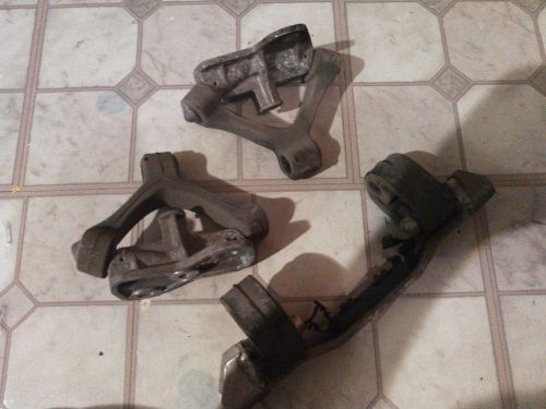 03 04 05 audi a4 b6 1.8t oem mid and two rear muffler mounts set used