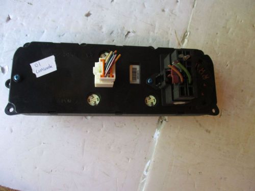 1998-2004 chrysler concorde heater climate controls