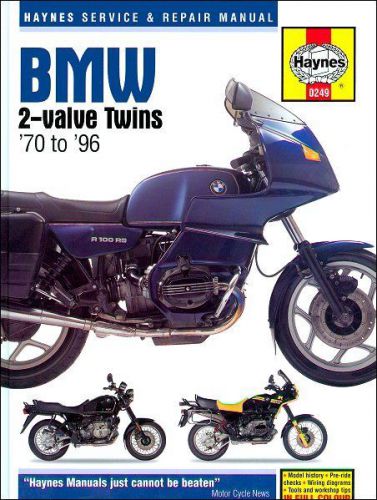 Bmw 2-valve twins repair manual 1970-1996